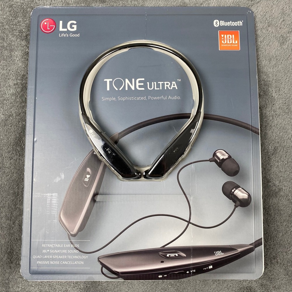 New Old Stock Lg Tone Ultra Hbs-810 Premium Wireless Stereo Headset Jbl Sound